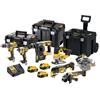 DEWALT 7 PIECE KIT 18V BRUSHLESS 3 BATTERIES