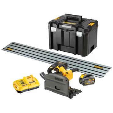 DEWALT PLUNGE SAW 54V 2x6AH BAT 2X1.5M GUIDE RAIL