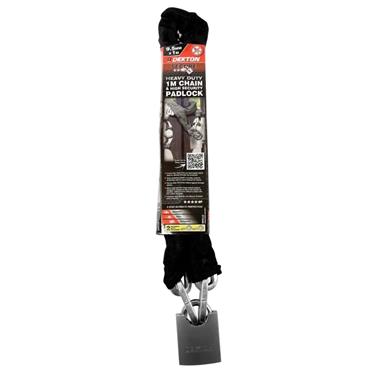 DEKTON CHAIN AND PADLOCK