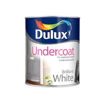 DULUX UNDERCOAT 750ML WHITE