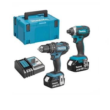 MAKITA COMBI DRILL&IMPACT DRIVER 18V 2X 5 AHCHGR
