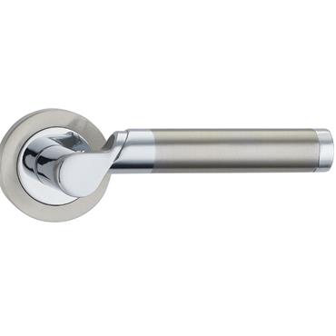 Carlisle Brass Sines DP31PB008SNCP WC Bathroom Lever Door Pack with Lock Thumbturn & 3 Hinges ? Sati