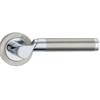 Carlisle Brass Sines DP31PB008SNCP WC Bathroom Lever Door Pack with Lock Thumbturn & 3 Hinges ? Sati