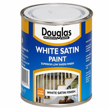 DOUGLAS SATIN WHITE PAINT 250ML