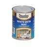 DOUGLAS SATIN WHITE PAINT 500ML