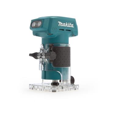 MAKITA BRUSHLESS ROUTER TRIMMER  18v C/W 2 BATTERI