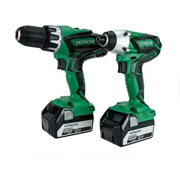 HITACHI COMBI DRILL 18 VOLT C/W 2X5.0AH BATT