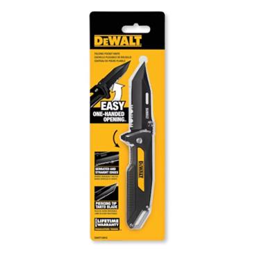 DEWALT FOLDING POCKET KNIFE WITH BALL BEARING