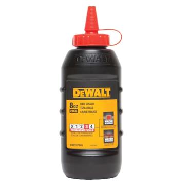 DEWALT CHALKLINE RED 8oz