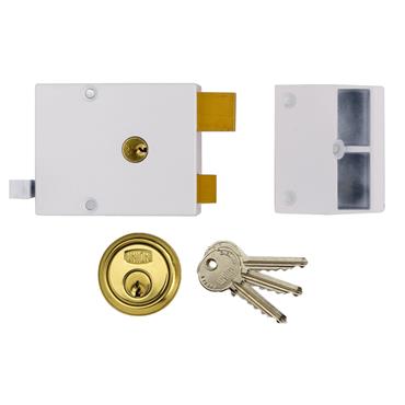 UNION SECURITY DEADLOCK CHAMPAGNE 60MM