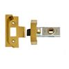 UNION MORTICE LATCH REBATED BRASS 3"