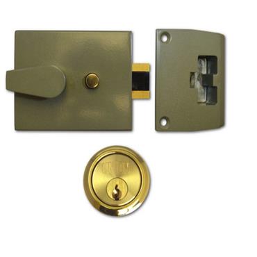 UNION CYLINDER NIGHTLATCH GREY