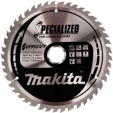 MAKITA TCT BLADE 216MM 45T