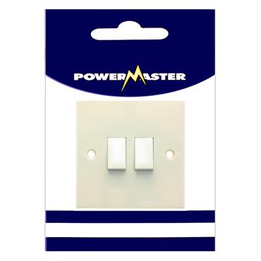 POWERMASTER SWITCH 2 GANG 2 WAY