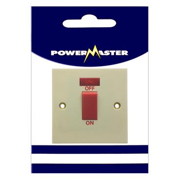POWERMASTER COOKER SWITCH & NEON 45 AMP