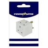 POWERMASTER 13 AMP 2 WAY ADAPTER UNFUSED