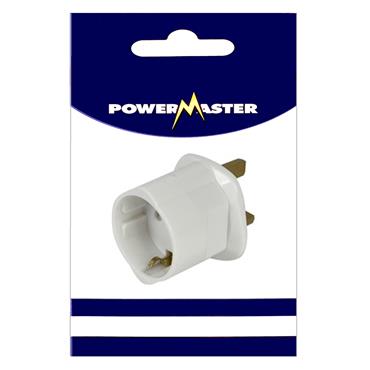 POWERMASTER 13 AMP EURO ADAPTOR