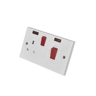 POWERMASTER 45 AMP COOKER SOCKET & NEON