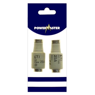 POWERMASTER 25A DZ FUSE (PK2)