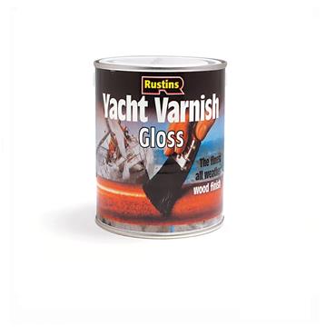 RUSTINS YACHT VARNISH CLEAR GLOSS 2.5LTR