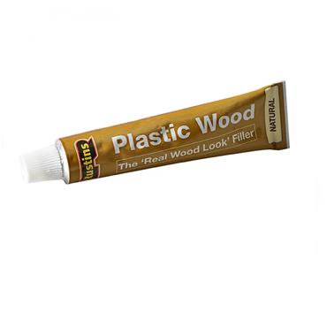 PLASTIC WOOD TUBE NATURAL