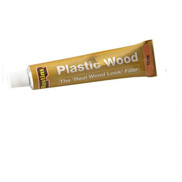 PLASTIC WOOD TUBE TEAK