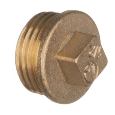 Brass Blanking Plug 1/2in