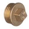 Brass Blanking Plug 1/2in