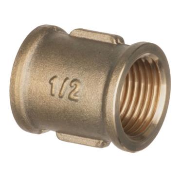 Brass Round Socket 1/2in