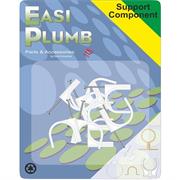 EASI PLUMB NAIL PIPE CLIPS 1/2IN PK. 8