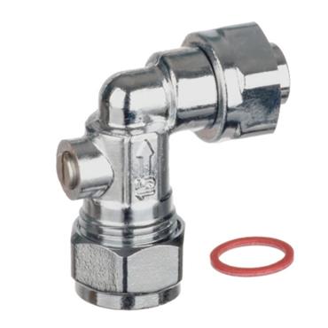 1/2in Cu x Fi Service Valve Elbow Pattern
