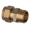 3/4in M.I. Straight Brass Compression Coupling