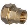 1/2in x 3/4in F.I. Straight Brass Compression Coupling