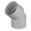 32mm White Waste 45 Deg. Bend