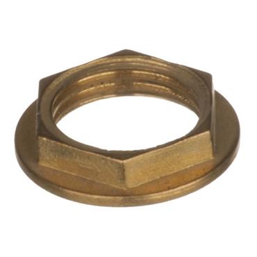 Brass Hexagonal Backnut 3/4in