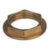 Brass Hexagonal Backnut 3/4in