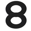 Black Rubber Washers for 3/4in Threads Pk/2