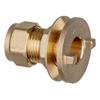 Brass Compression Tank Connector 1/2in