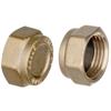 Brass Compression Blanking Cap 1/2in