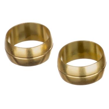 No. 1/2in Brass Compression Olives Pack of 10