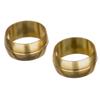 No. 1/2in Brass Compression Olives Pack of 10