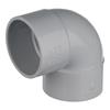 40mm White Waste Knuckle Elbow