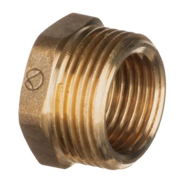 Brass Reducing Bush 3/4in x 1/2in