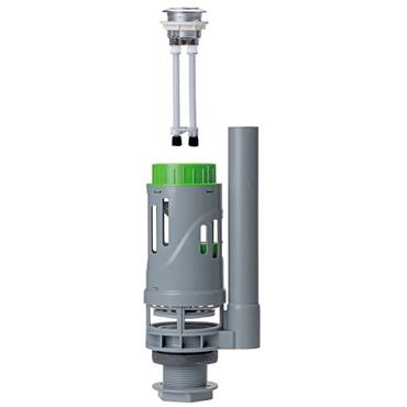 Button/Direct Operated Dual Flush Valve