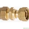 3/4in Str. F.I Swivel BSP x 3/4in Str. Valved Comp. Flexible Plumbing Connector - 300mm