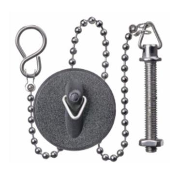 Poly Basin Plug & Chain Set
