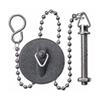 Poly Basin Plug & Chain Set