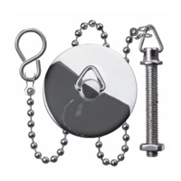 C.P.Basin Plug & Chain Set