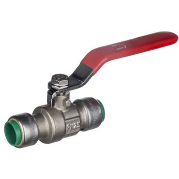 1/2in Pushtite Lever Action Ball Valve