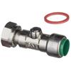 1/2in Pushtite Straight Pattern Service Valve